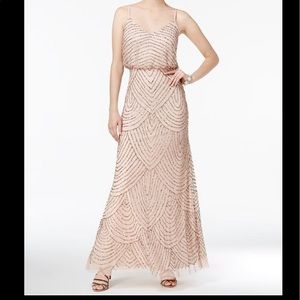 Adrianna Papell Beaded Gown
